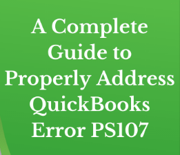 Quickbooks error ps107